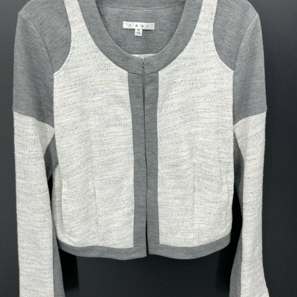 CAbi Shrunken Moto Blazer - Picture 3 of 16